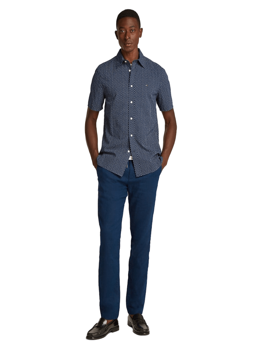 Tommy Hilfiger Kortærmede skjorter mw0mw38573-daf_M - Bygholm Menswear